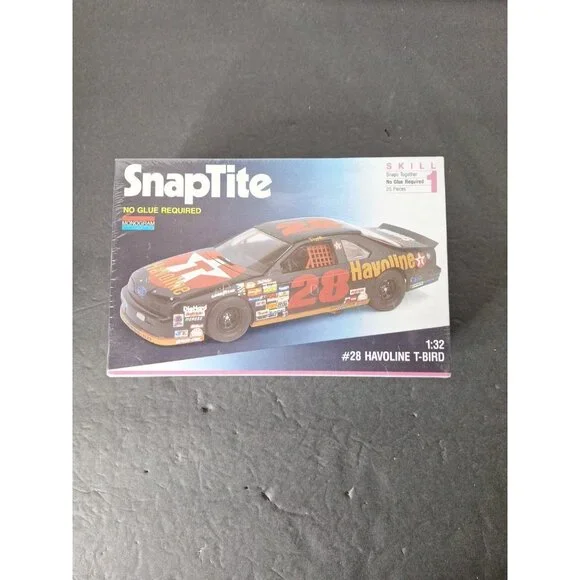 Monogram Snaptite #28 Havoline T-Bird 1:32 Model Kit #1086 Davie Allison - Picture 1 of 7